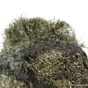 Millerite and Calcite on Pyrite - image 2