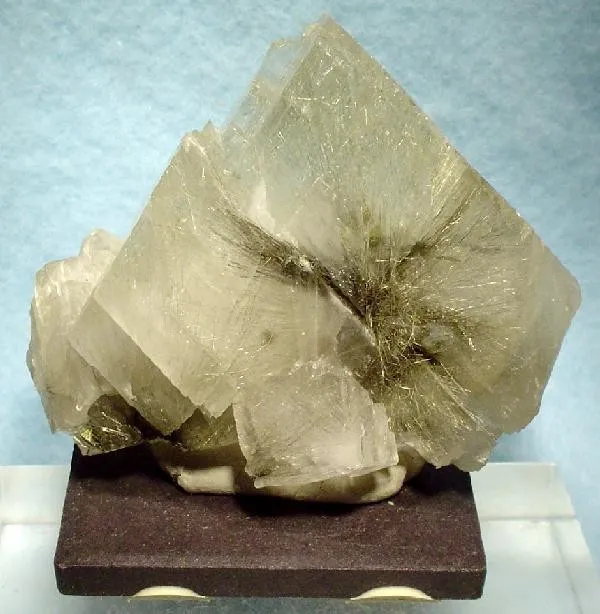 Millerite, Calcite image