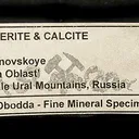 Millerite, Calcite - image 2