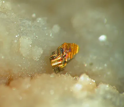 Millerite, Chalcopyrite, Calcite - image 3