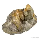 Millerite in Calcite Geode - image 1