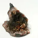 Millerite in Quartz Geode - image 1