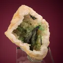 Millerite on Quartz - image 1