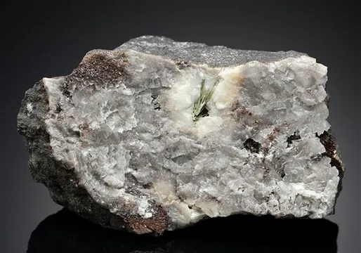 Millerite with Ankerite