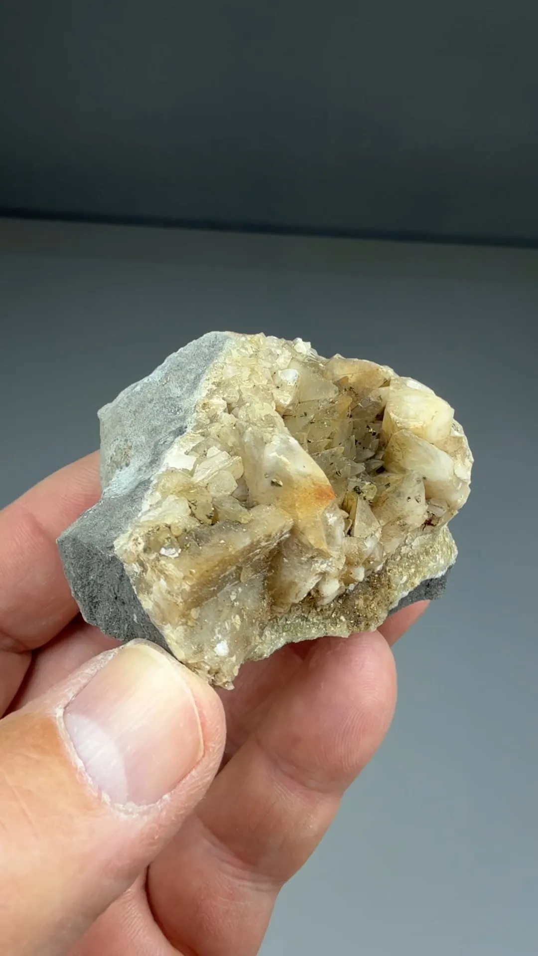 Millerite with Calcite - image 2
