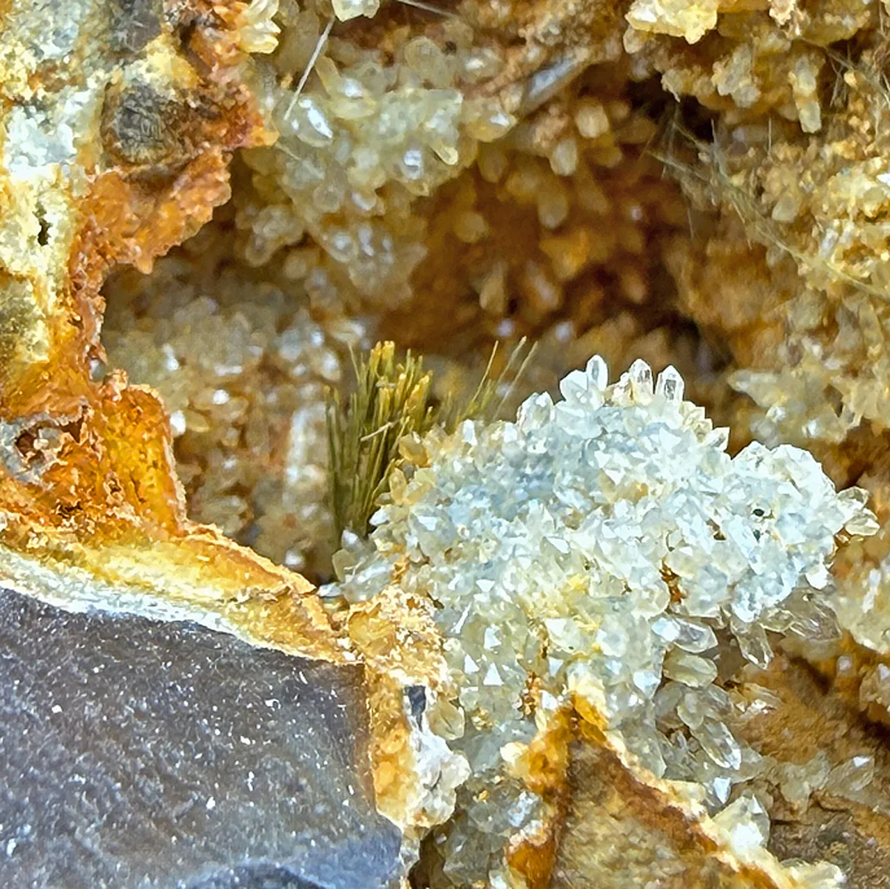 Millerite with Quartz - image 1