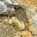 Millerite with Siderite, Calcite - image 1