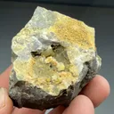 Millerite with Siderite, Calcite - image 2