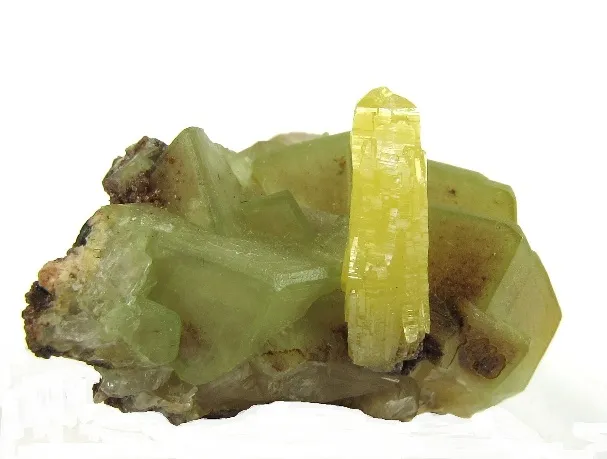 Mimetite and Smithsonite - image 1
