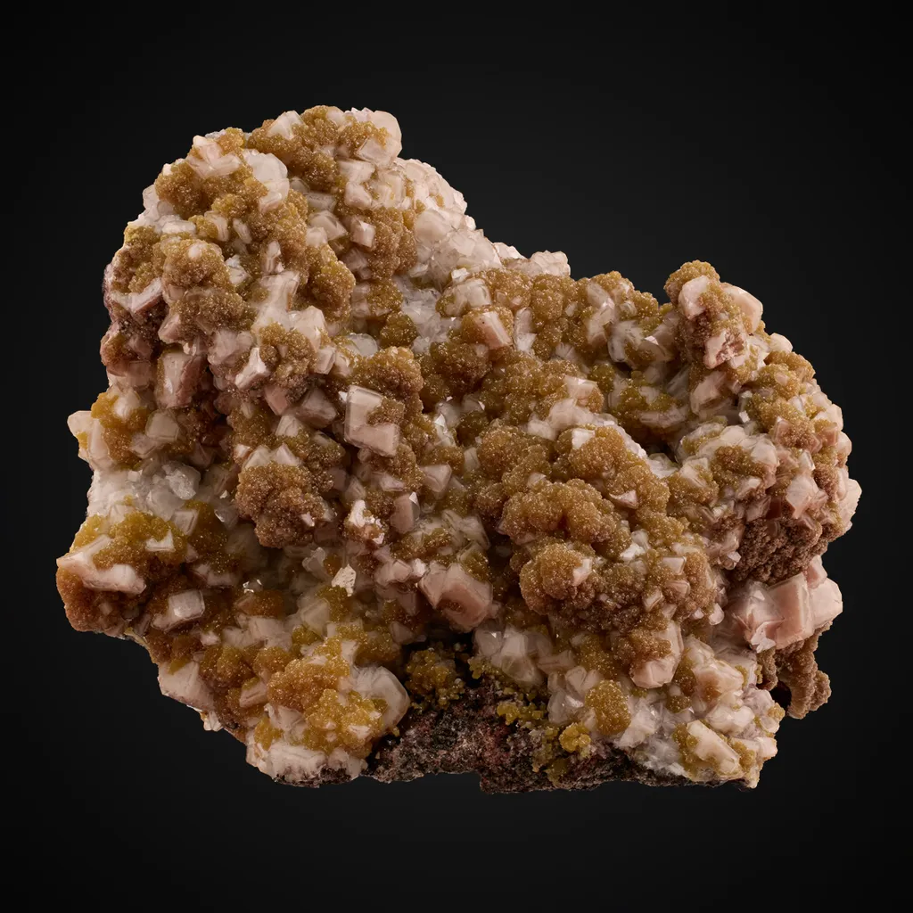 Mimetite, Calcite image
