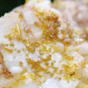 Mimetite & Calcite - 465 grams - Potosí Mine, Santa Eulalia Mining District, Chihuahua, Mexico - image 7