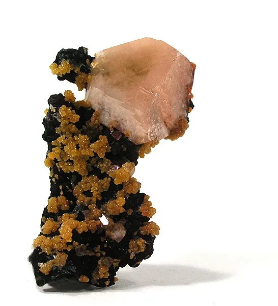 Mimetite, Calcite image