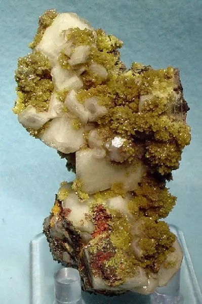 Mimetite, Calcite image