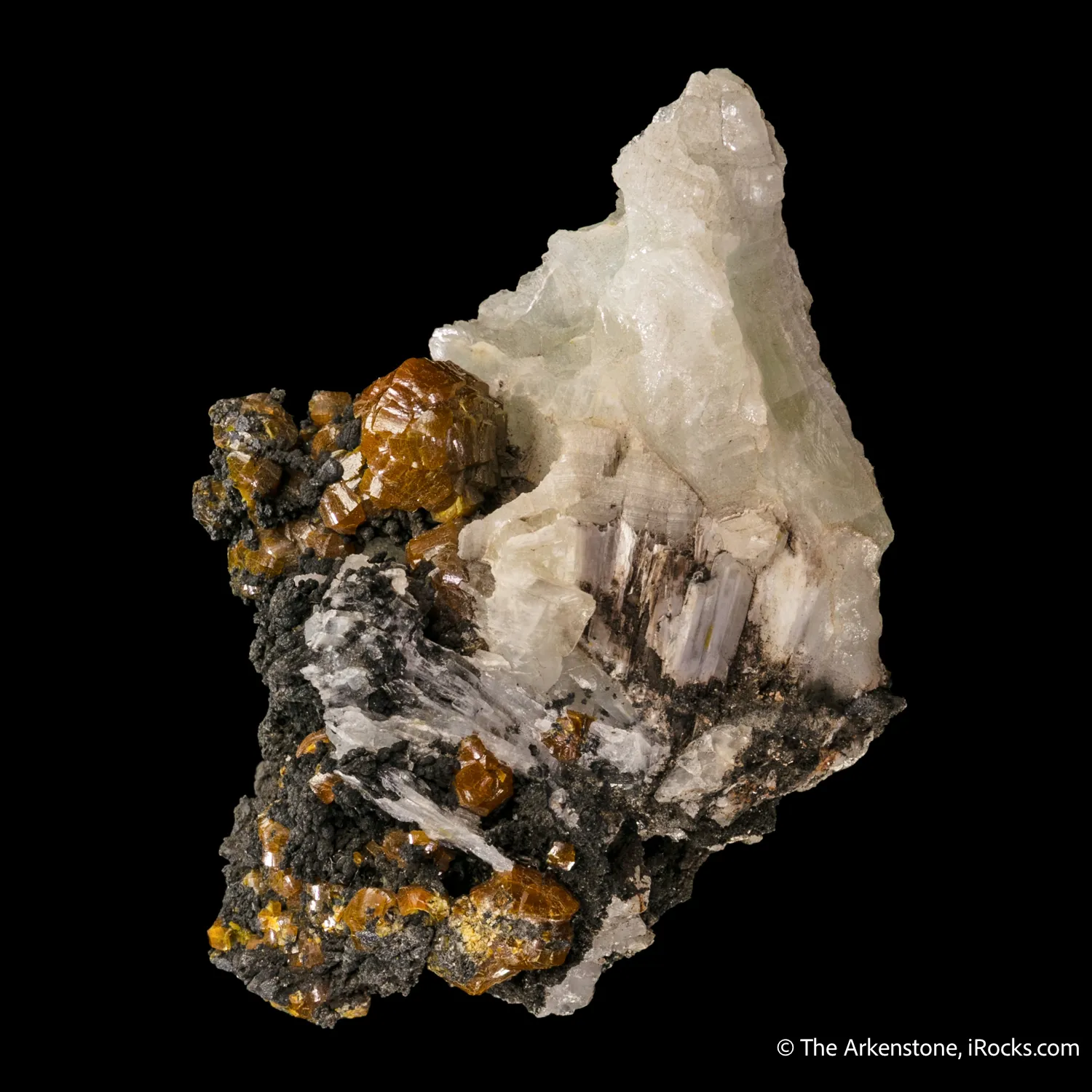 Mimetite (Campylite) with Baryte - image 4