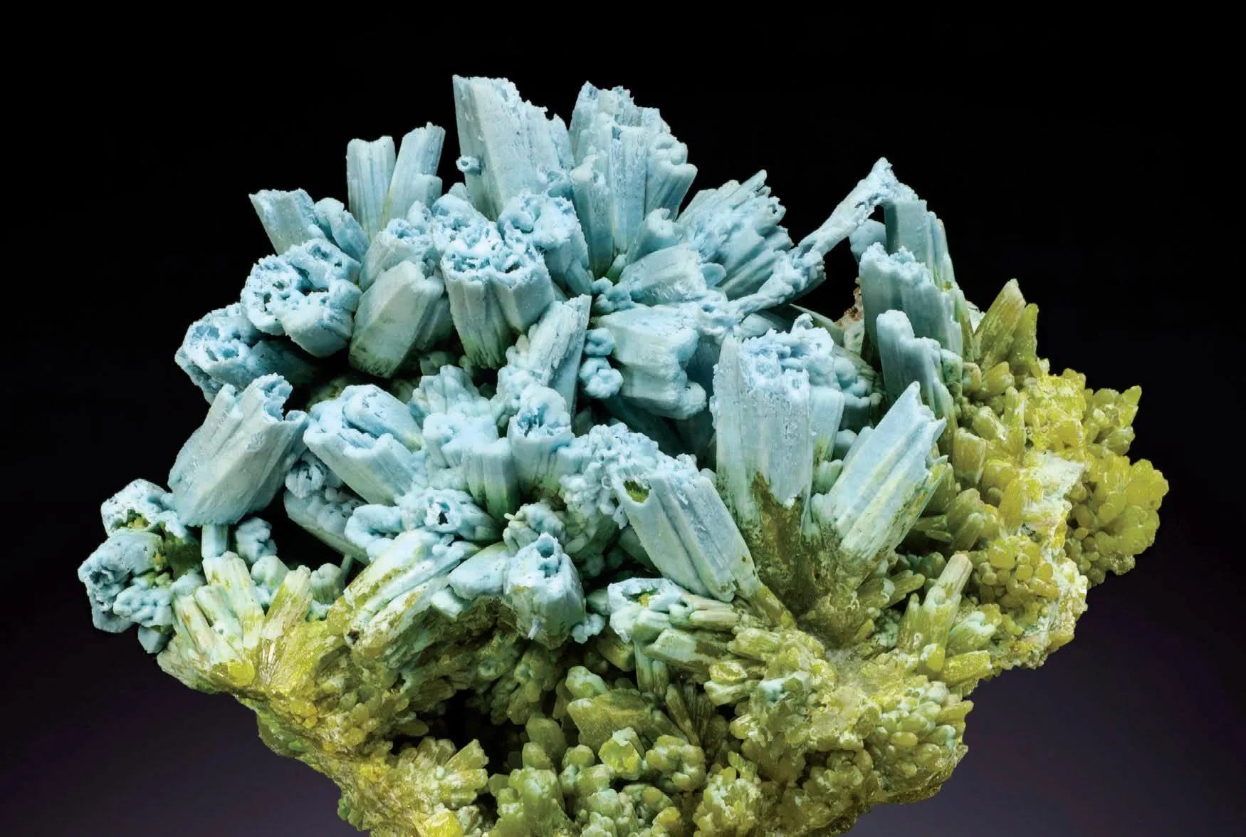 Mimetite, Cavansite - image 1