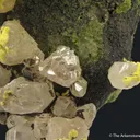 Mimetite, Cerussite, Mottramite, Calcite - image 4