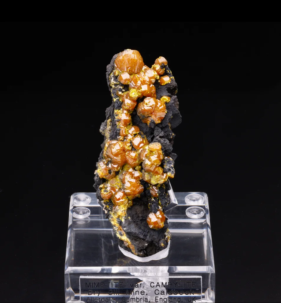 Mimetite from Dry Gill Mine, England, UK image