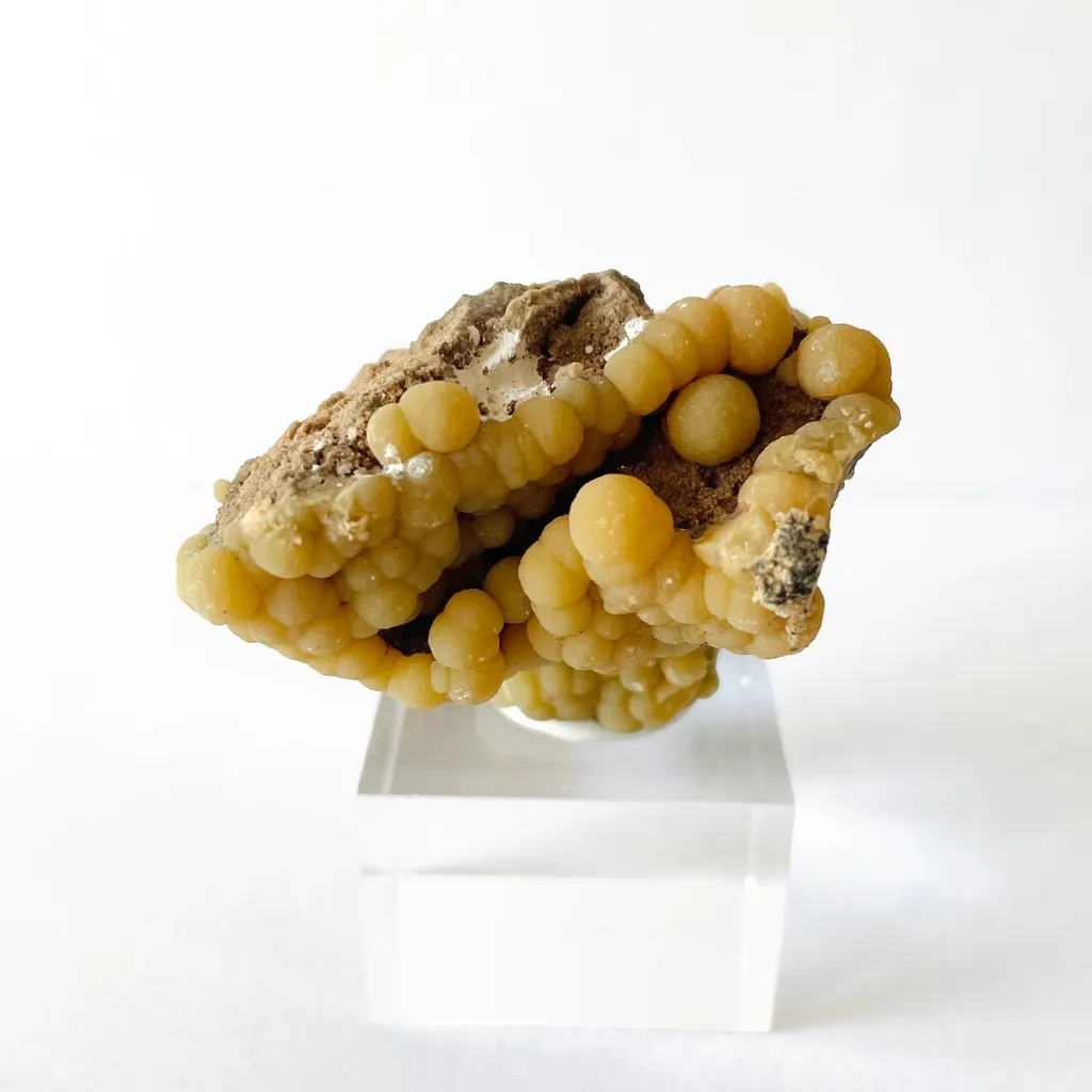 Mimétite from Germany, Baden-Württemberg, Haus Baden Mine image