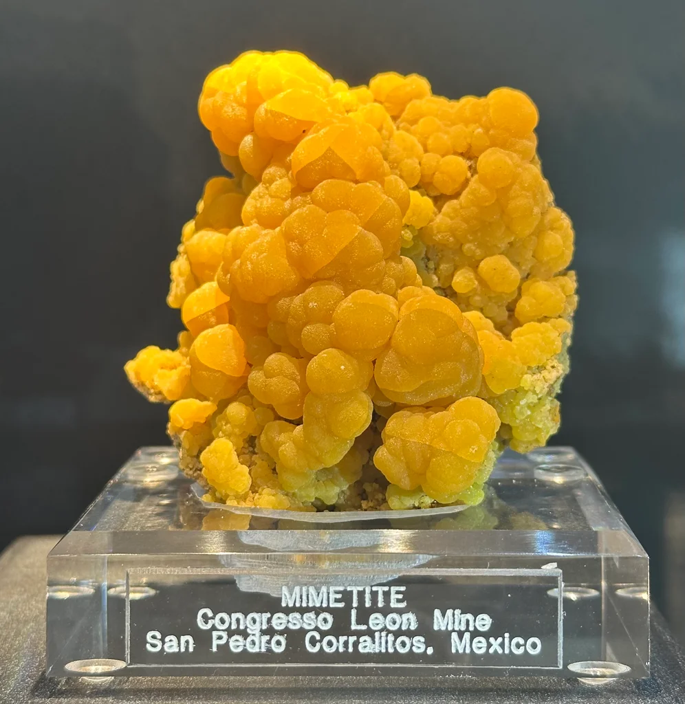 Mimetite from San Pedro Corralitos, Chihuahua, Mexico image
