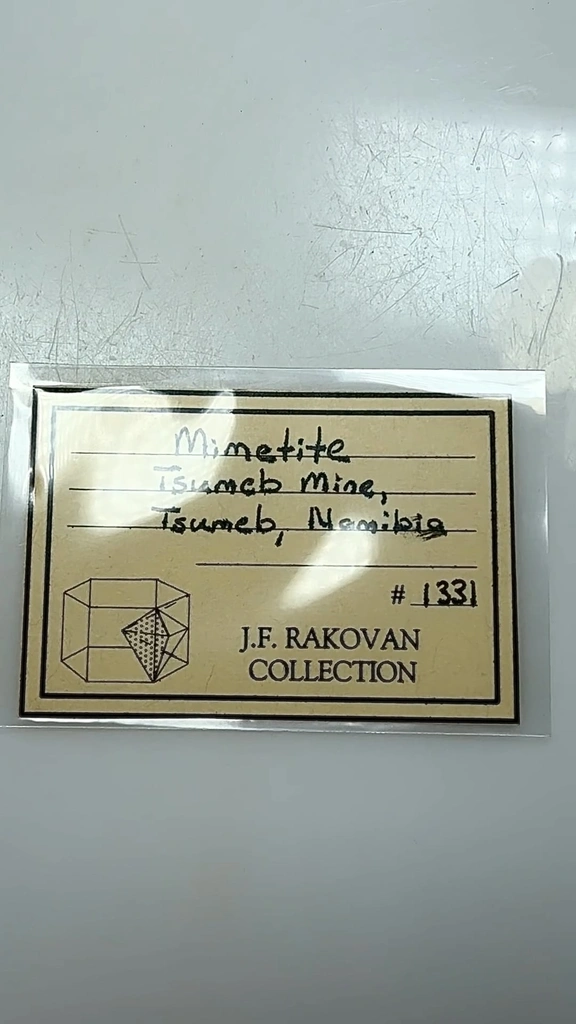 Mimetite from Tsumeb, Oshikoto Region, Namibia - image 2
