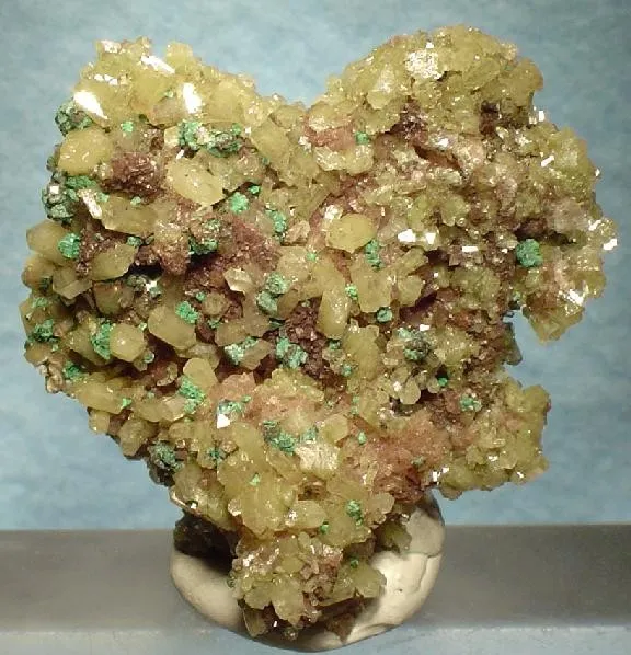 Mimetite, Malachite - image 1