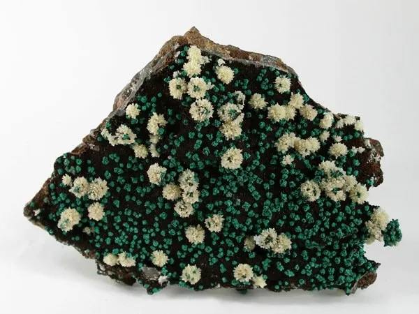 Mimetite, Malachite, Cuprite image