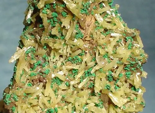 Mimetite, Malachite, Willemite - image 2