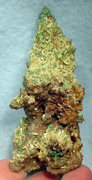 Mimetite, Malachite, Willemite image