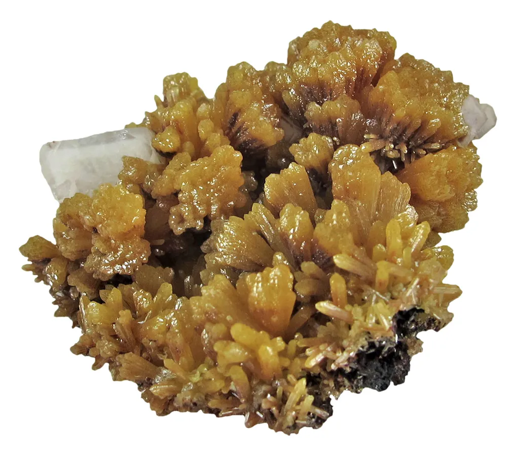 Mimetite on Calcite - image 3