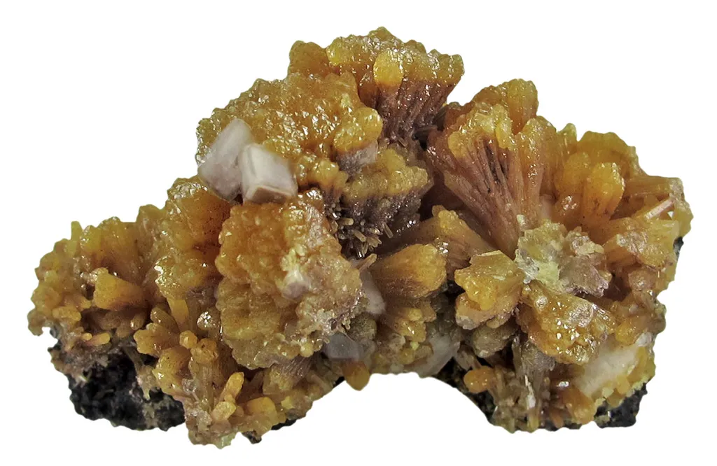 Mimetite on Calcite - image 4