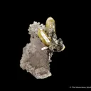 Mimetite on Cerussite - image 1