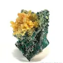 Mimetite on Quartz and Tennantite - image 1