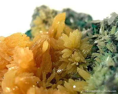 Mimetite on Quartz and Tennantite - image 2