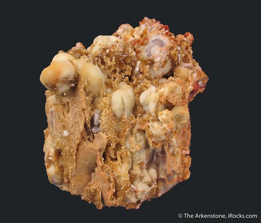 Mimetite on Smithsonite (circa 1920's) - image 2