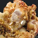 Mimetite on Smithsonite (circa 1920's) - image 4