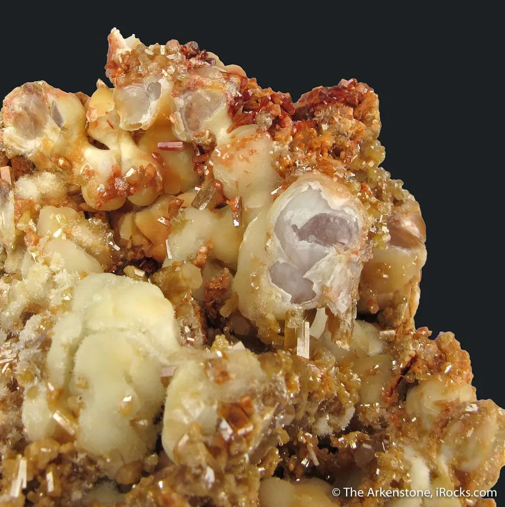 Mimetite on Smithsonite (circa 1920's) - image 5