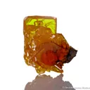 Mimetite on Wulfenite (book cover piece) - image 5