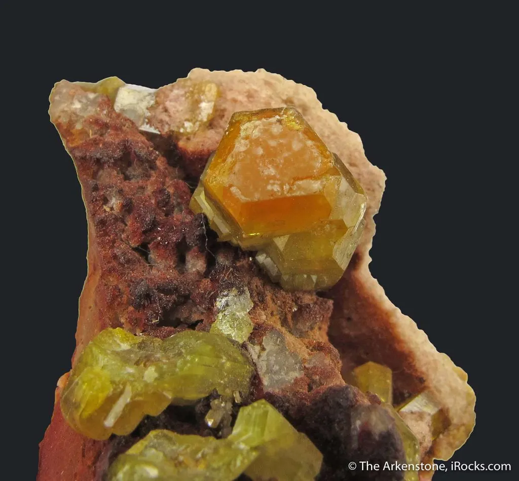 Mimetite (Type Locality, dated 1821) - image 6