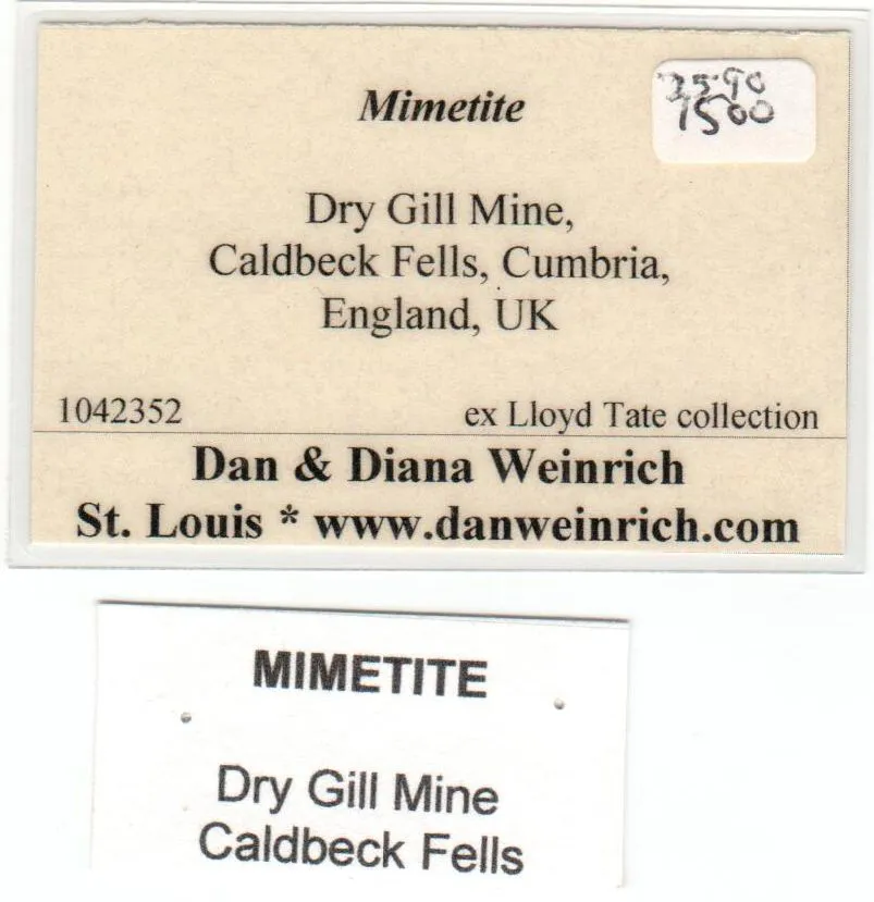 Mimetite var. Campylite - image 8