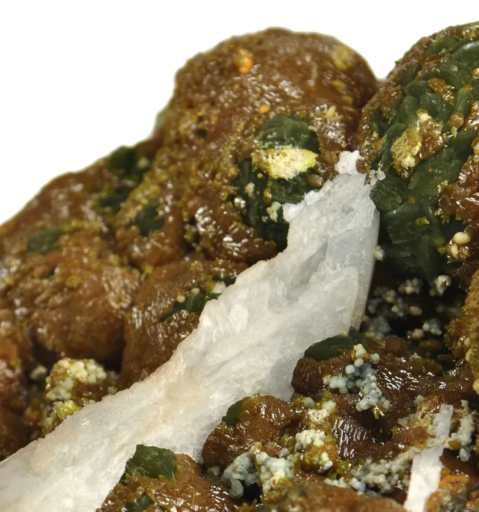 Mimetite Var. Campylite With Baryte - image 3