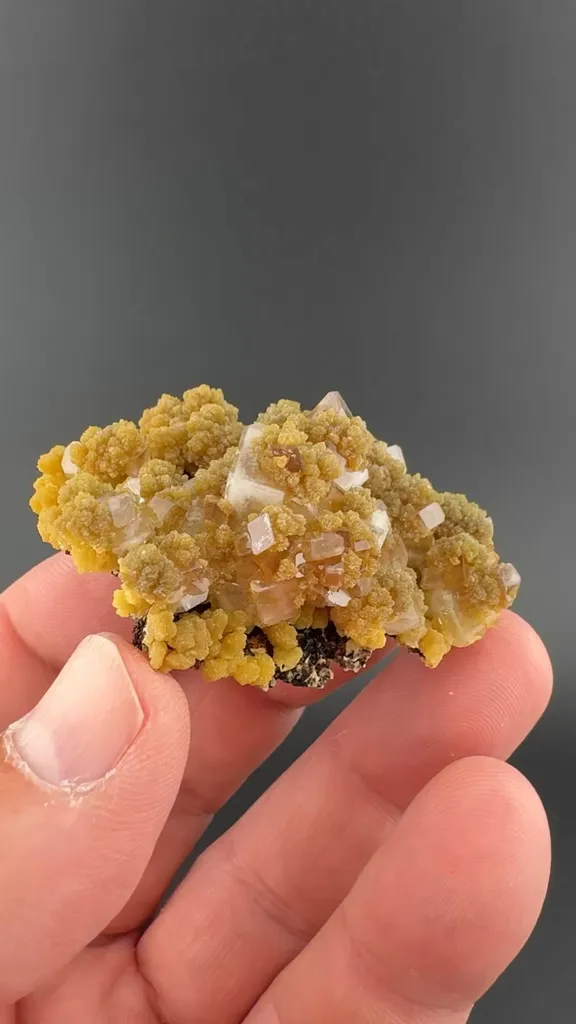 Mimetite with Calcite image