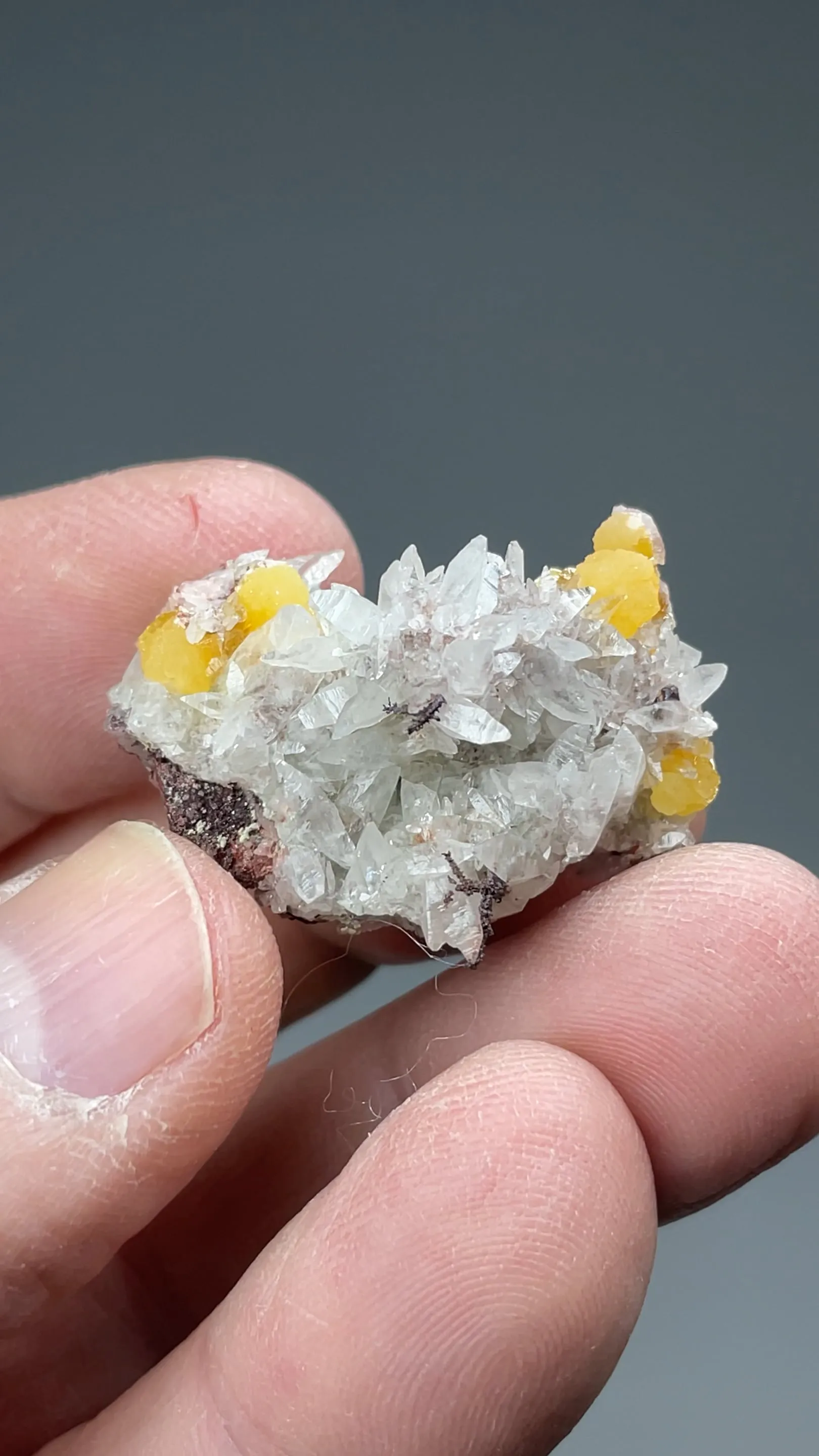 Mimetite with Calcite, Copper - image 2
