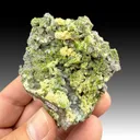 Mimetite with Calcite, Duftite - image 1