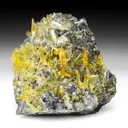 Mimetite with Cerussite, Wulfenite, Pyrite - image 1