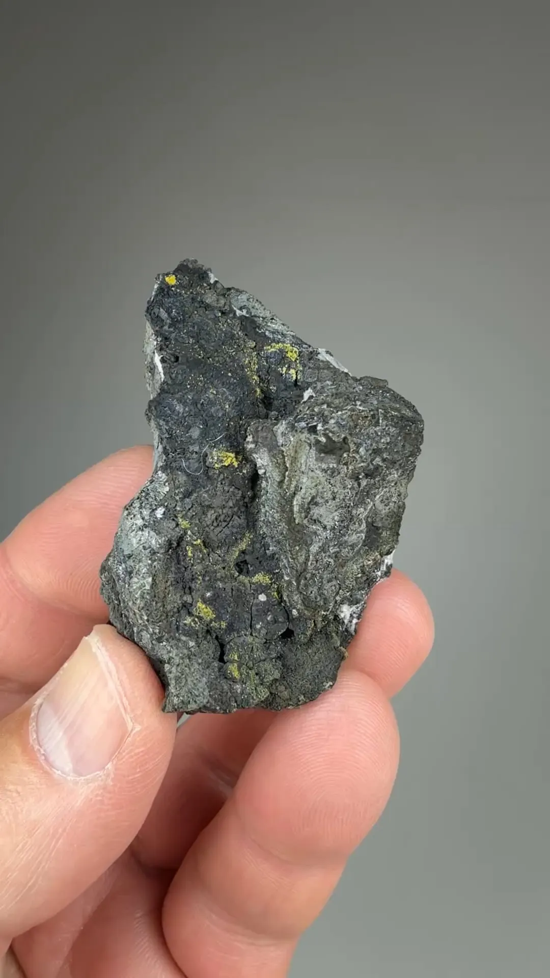 Mimetite with Hydrocerussite, Pyrolusite - image 2