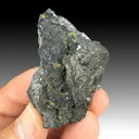 Mimetite with Hydrocerussite, Pyrolusite - image 1