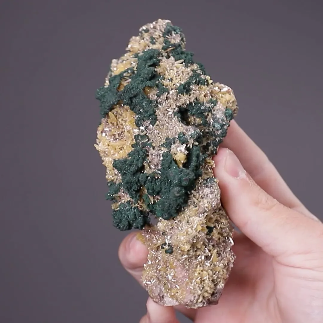 Mimetite with Malachite after Cuprite - image 2