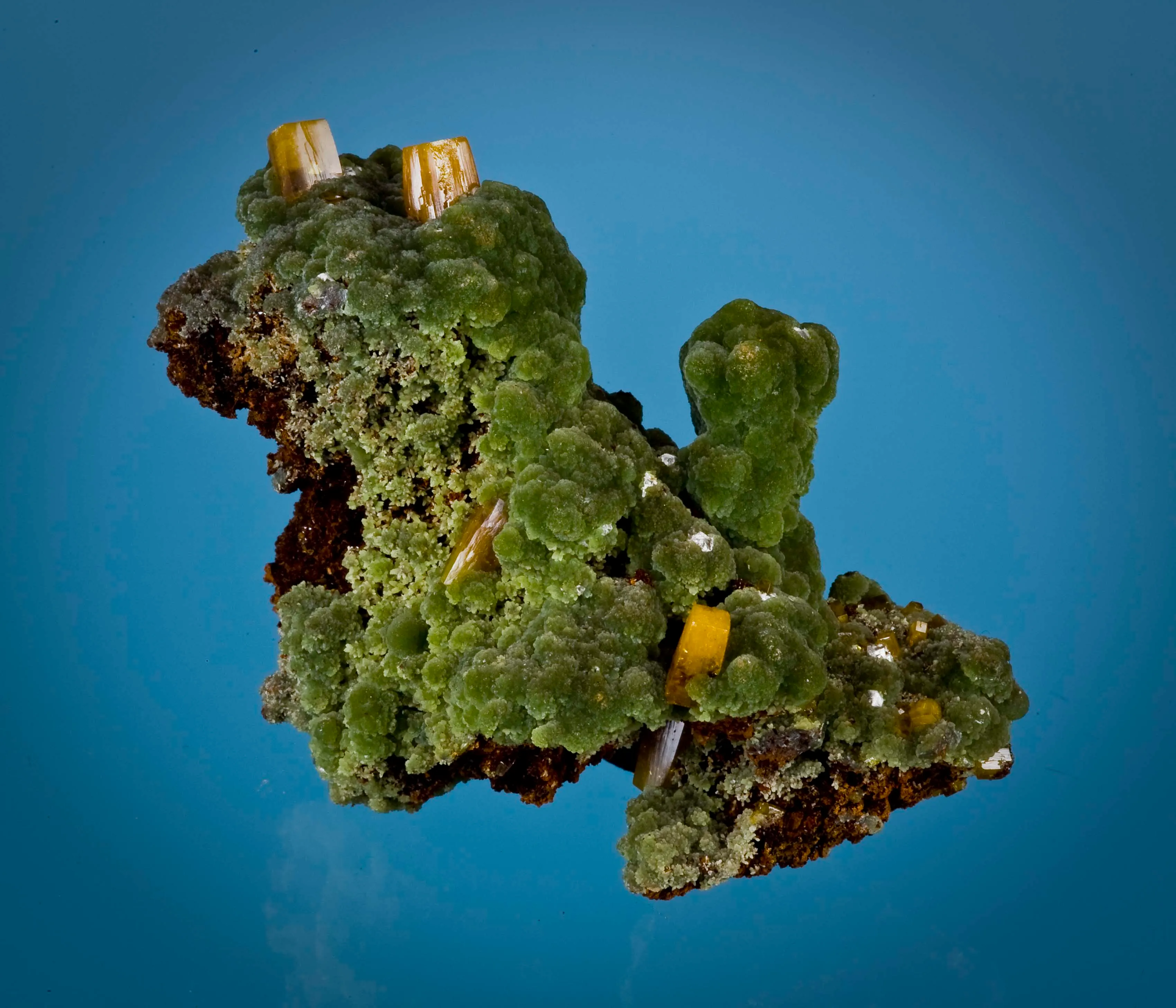 Mimetite With Wulfenite - image 1