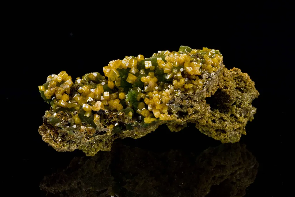 Mimetite With Wulfenite image