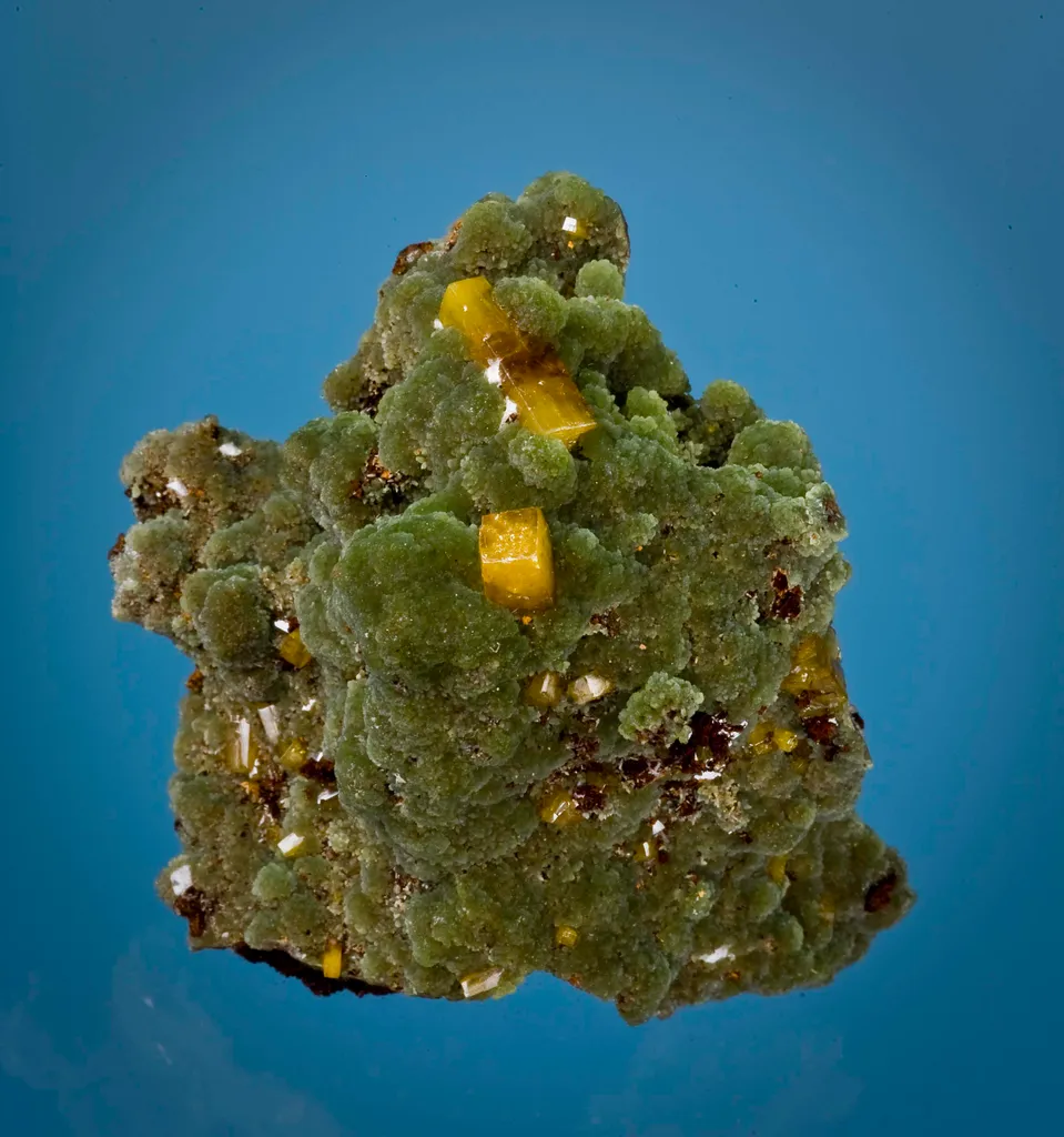 Mimetite With Wulfenite image